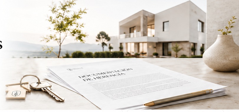 Documentación de herencia, llaves y vivienda heredada